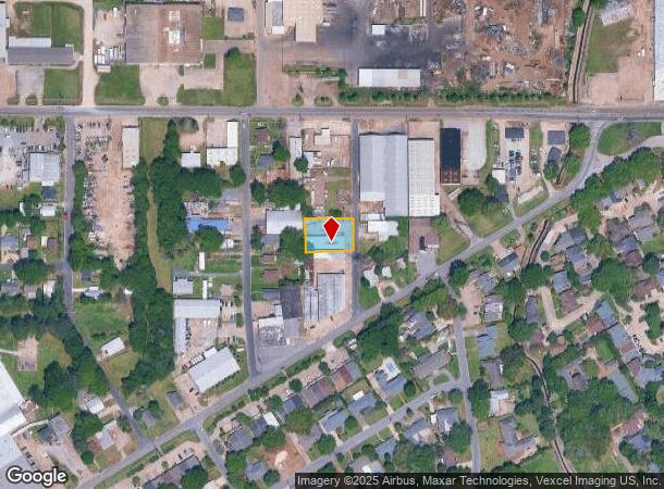  124 Trahan St, Lafayette, LA Parcel Map