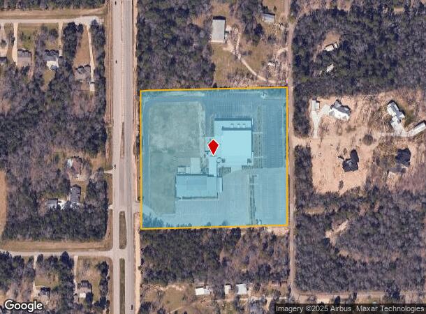  107 Fish Creek Thoroughfare, Montgomery, TX Parcel Map