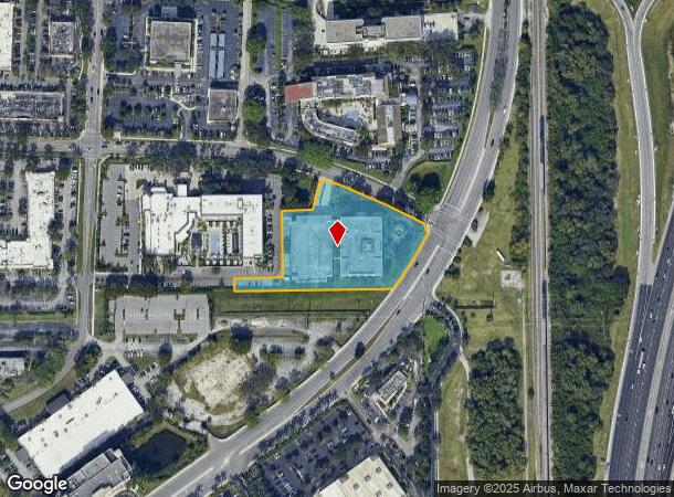  1801 N Military Trl, Boca Raton, FL Parcel Map