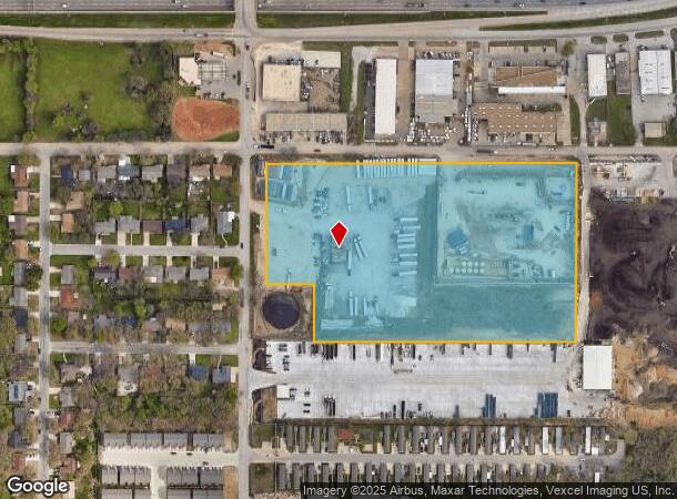 6629 Anglin Dr, Forest Hill, TX Parcel Map