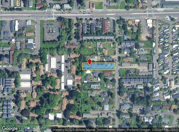  2647 Se 141St Ave, Portland, OR Parcel Map