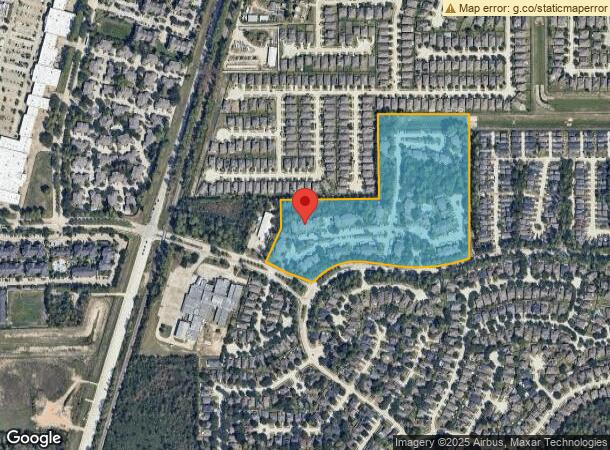  27600 Kings Manor Dr N, Kingwood, TX Parcel Map