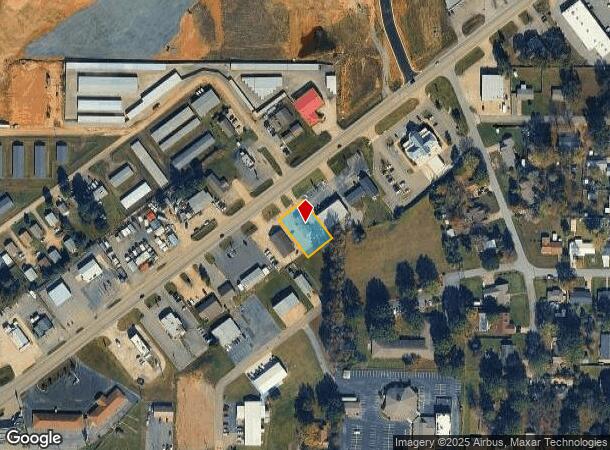 1901 W Dewitt Henry Dr, Beebe, AR Parcel Map