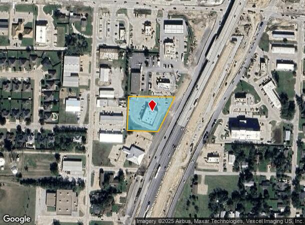 551 N Stemmons St, Sanger, TX Parcel Map