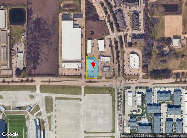 25020 Franz Rd, Katy, TX Parcel Map
