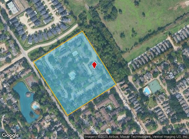 14230 Wunderlich Dr, Houston, TX Parcel Map