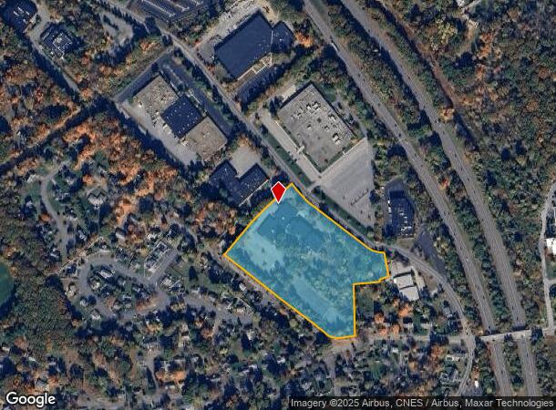 100 Locke Dr, Marlborough, MA Parcel Map