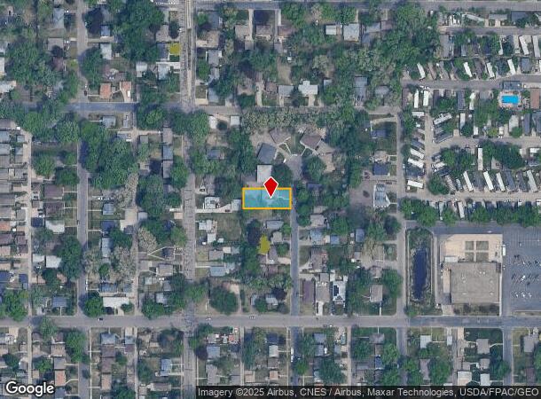  4534 Madison St Ne, Minneapolis, MN Parcel Map