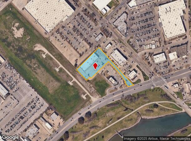  3641 W Northwest Hwy, Dallas, TX Parcel Map