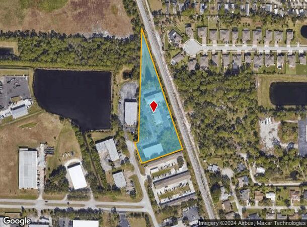  5131 Industry Dr, Melbourne, FL Parcel Map