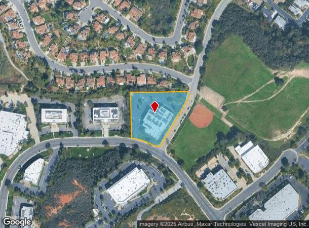  1630 Faraday Ave, Carlsbad, CA Parcel Map