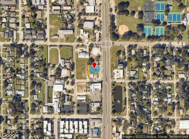 1720 S Babcock St, Melbourne, FL Parcel Map