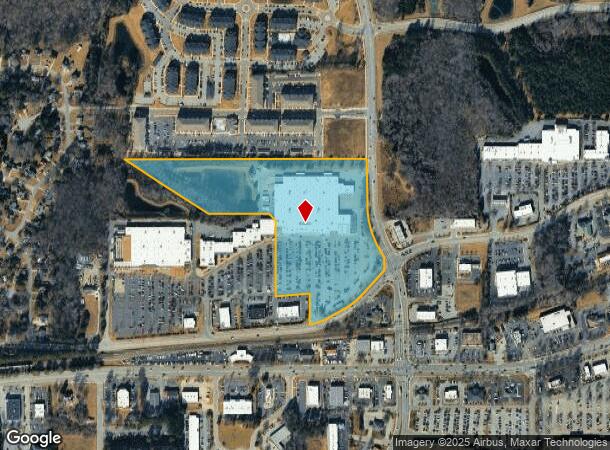 1051 E Broad St, Fuquay Varina, NC Parcel Map
