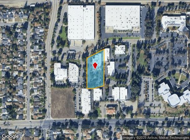 750 Wharton Dr, Claremont, CA Parcel Map