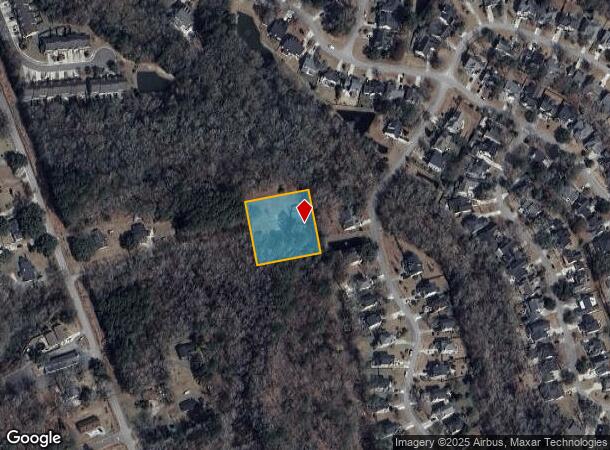  750 Bear Swamp Rd, Johns Island, SC Parcel Map