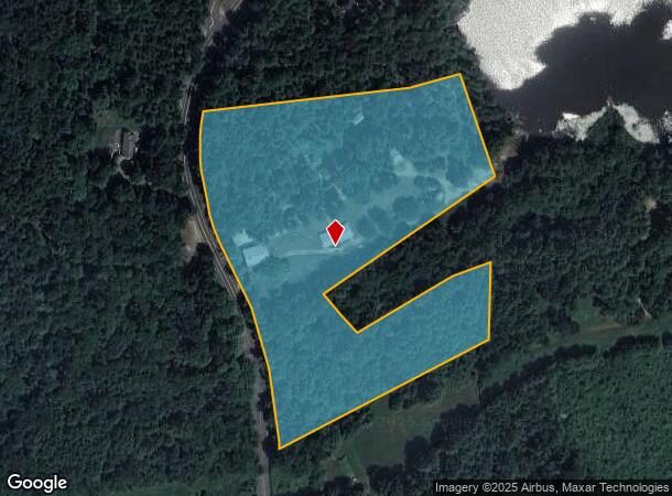 160 Brimfield Rd, Holland, MA Parcel Map