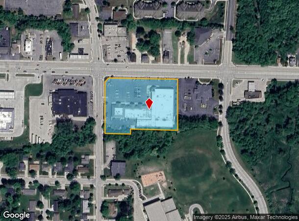  1411 W Washington St, West Bend, WI Parcel Map