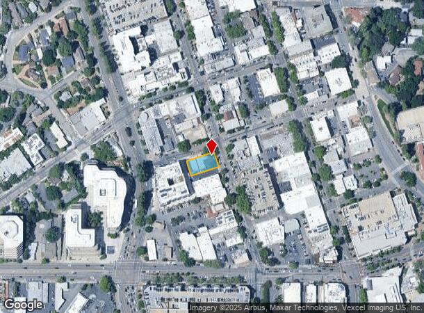  1387 Locust St, Walnut Creek, CA Parcel Map