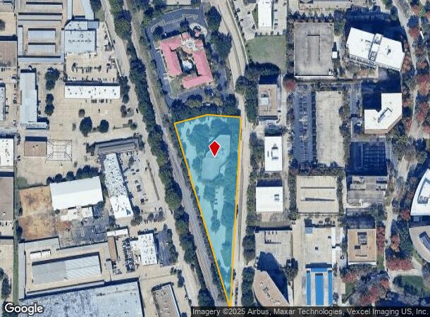 14875 Landmark Blvd, Dallas, TX Parcel Map
