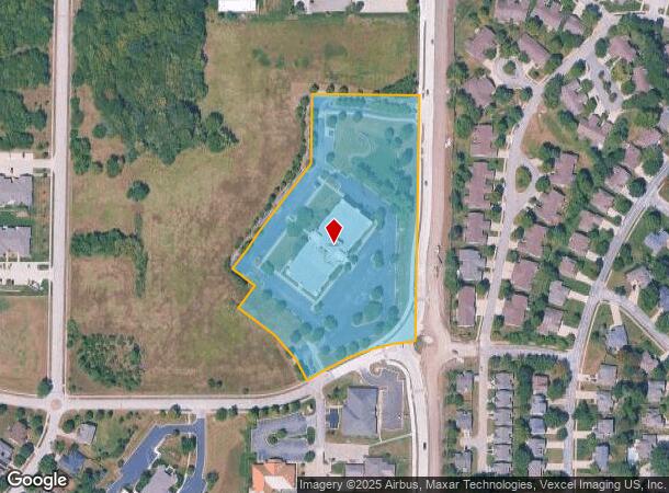4910 Corporate Centre Dr, Lawrence, KS Parcel Map