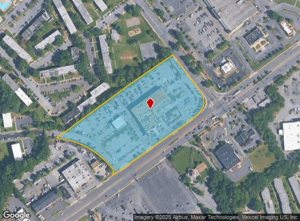 8100 Annapolis Rd, New Carrollton, MD Parcel Map