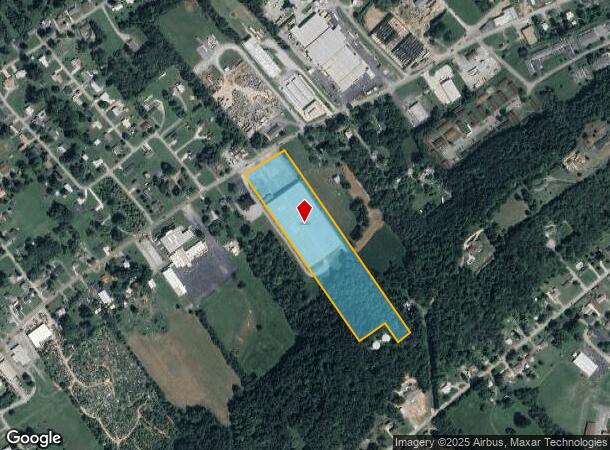 1427 W Main St, Greeneville, TN Parcel Map