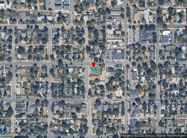 110 W Simpson St, Lafayette, CO Parcel Map