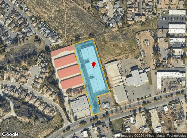  468 E Mission Rd, San Marcos, CA Parcel Map