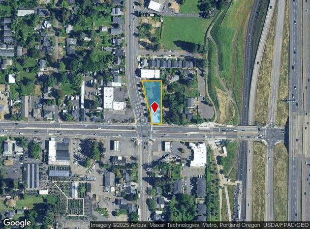  9211 Se Division St, Portland, OR Parcel Map