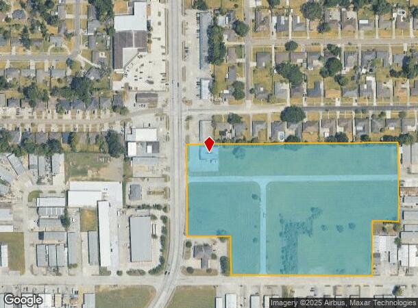 2912 Monterrey Dr, Baton Rouge, LA Parcel Map