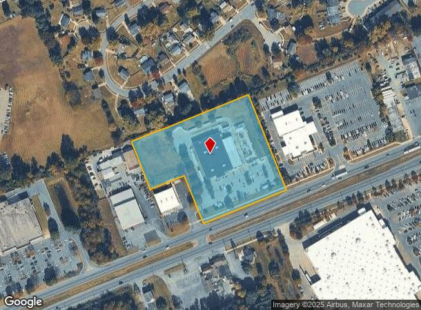 1111 E Pulaski Hwy, Elkton, MD Parcel Map