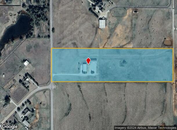  4444 N Morgan Rd Ne, Piedmont, OK Parcel Map