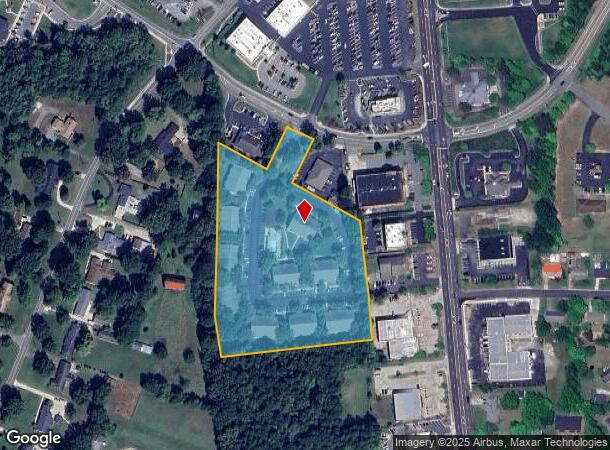  130 W Crescent Square Dr, Graham, NC Parcel Map