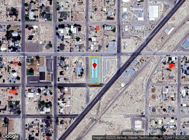  401 N Butz St, Fort Stockton, TX Parcel Map