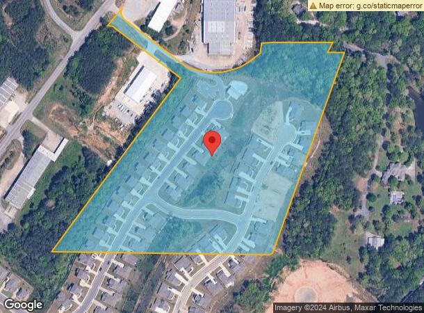  3087 Simms Lndg, Pelham, AL Parcel Map