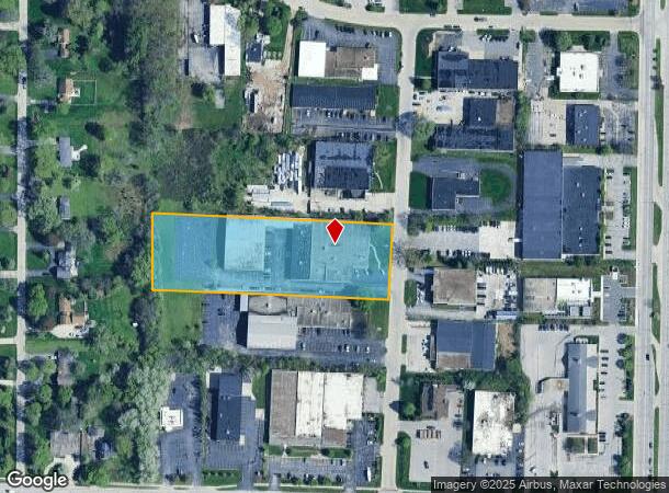 3185 N 126Th St, Brookfield, WI Parcel Map