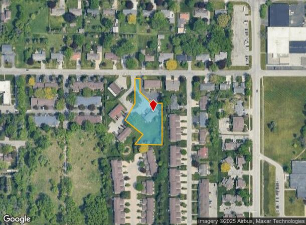  2707 W 4Th St, Appleton, WI Parcel Map