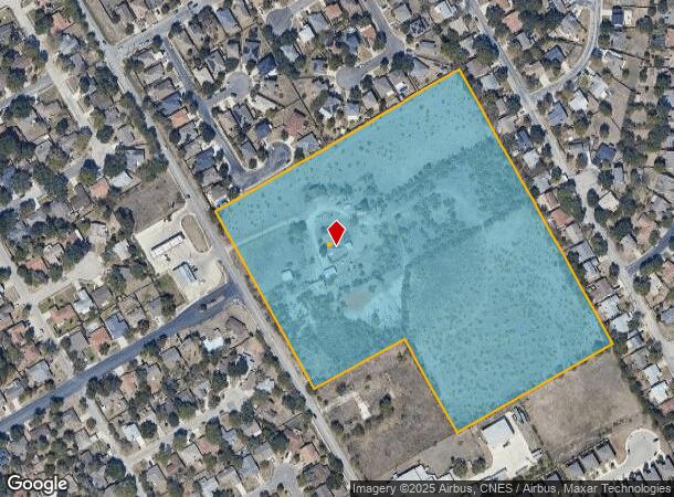 14840 Toepperwein Rd, San Antonio, TX Parcel Map