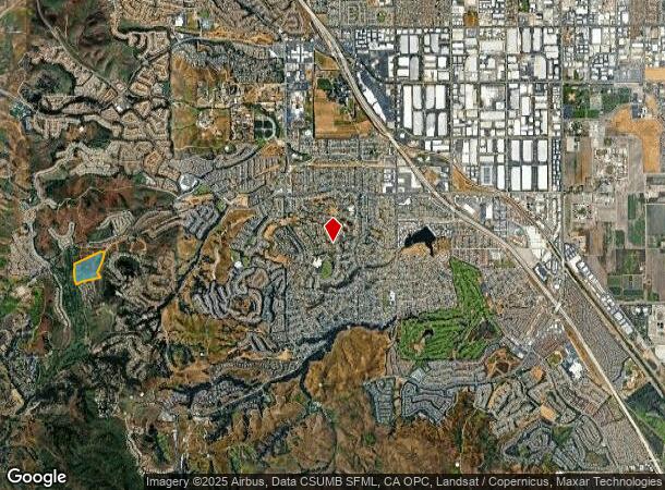  Western Hls, Chino Hills, CA Parcel Map