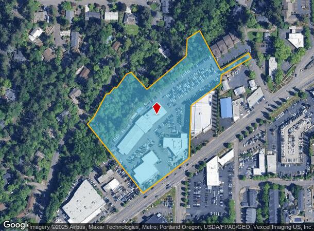  9141 Sw Canyon Rd, Portland, OR Parcel Map