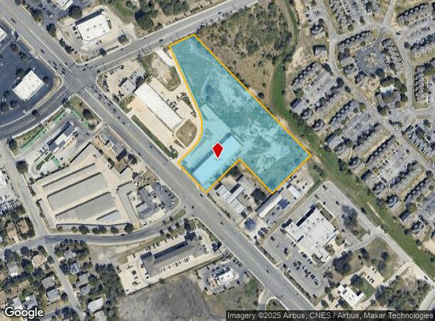  7519 Culebra Rd, San Antonio, TX Parcel Map