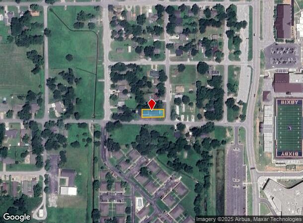  213 E Stadium Rd, Bixby, OK Parcel Map