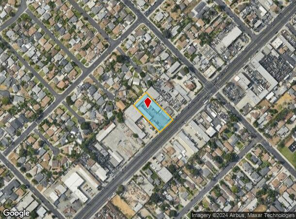  2319 Durfee Ave, El Monte, CA Parcel Map