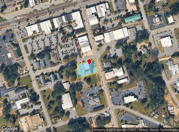 200 S Pendleton St, Easley, SC Parcel Map