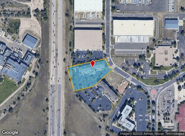  1530 N Newport Rd, Colorado Springs, CO Parcel Map