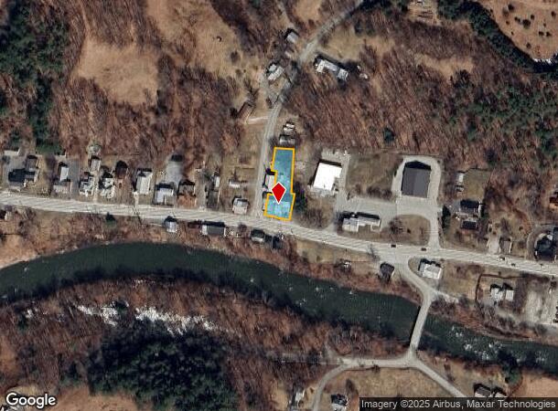 7289 Us Route 4, Bridgewater, VT Parcel Map