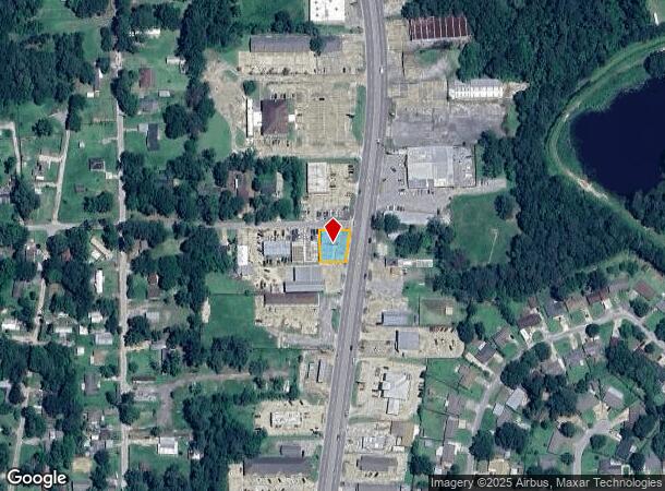  1195 N Main St, Vidor, TX Parcel Map