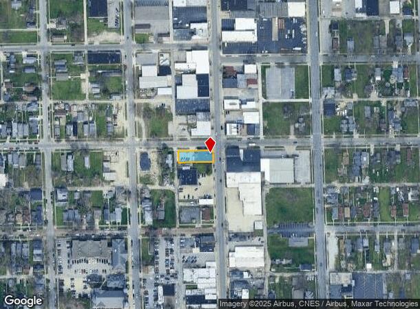  2002 S Calhoun St, Fort Wayne, IN Parcel Map