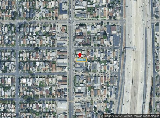 10908 S Figueroa St, Los Angeles, CA Parcel Map