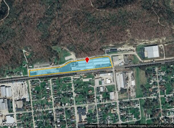  235 Terrace Ave, Huntington, WV Parcel Map